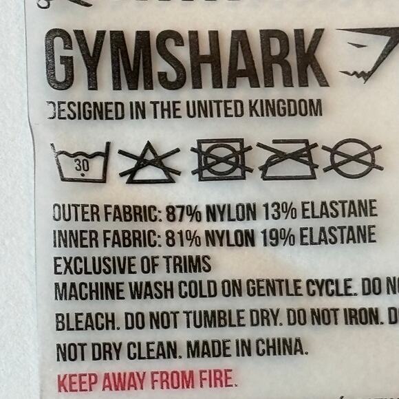 Gymshark Wms Lightweight Black Semi Sheer Textured Knit Tie Front Top Size Small - Picture 7 of 7